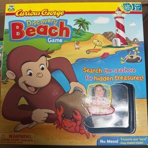 Curious George Discovery Beach Game 2009 PBS Kids Search Find Hidden